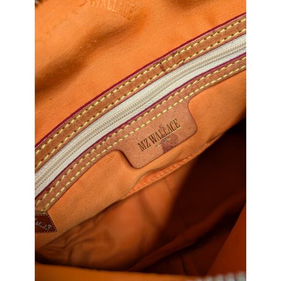 MZ Wallace Small Roxy Handbag Blue Black Camo - Picture 8 of 11